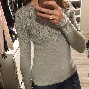 Sparkly Gray & Silver Express Crew Neck Sweater